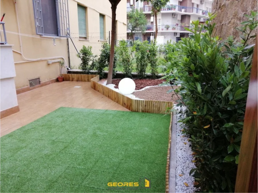 Riqualificazione spazi esterni — lavoro eseguito da GEORES